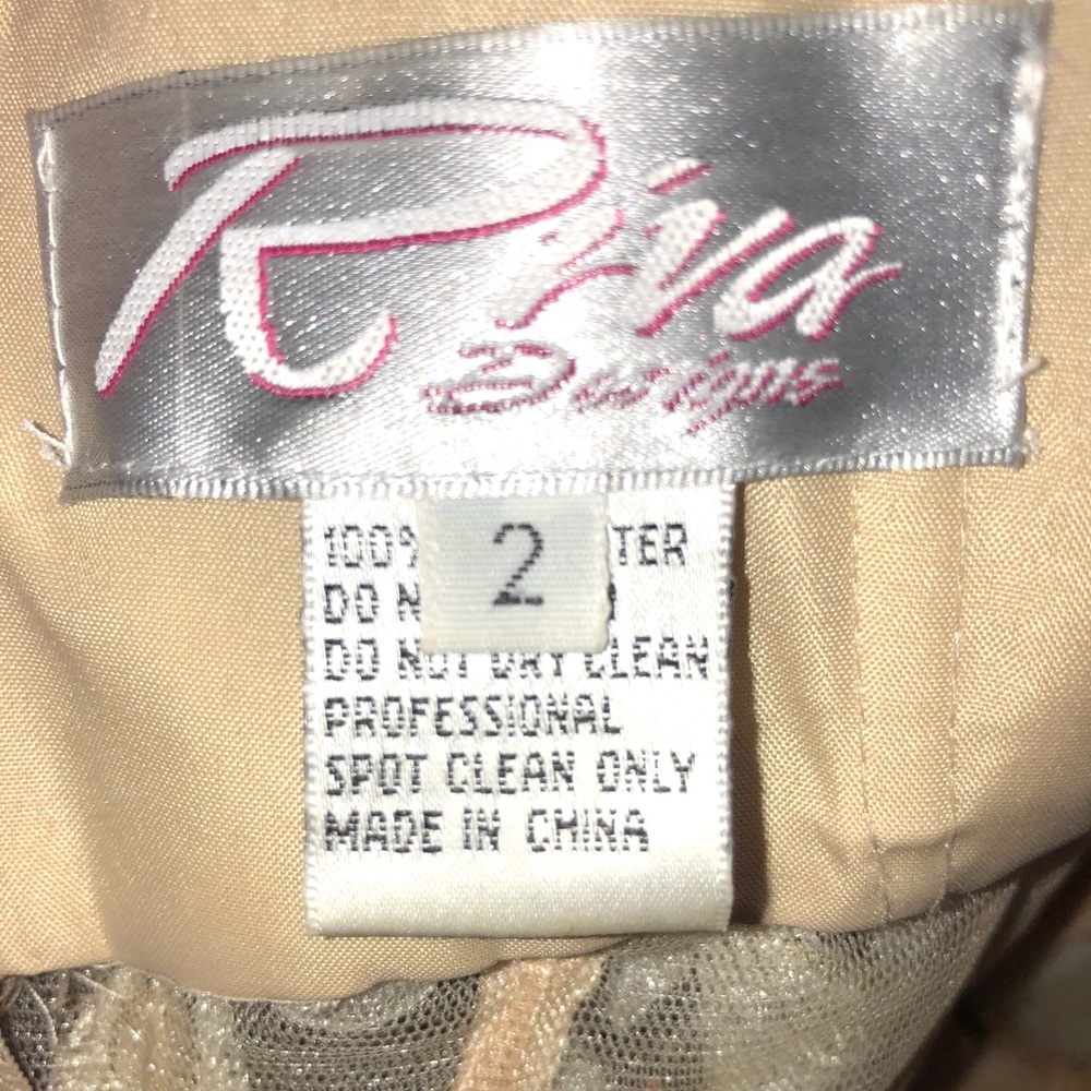 Gold Prom Dress - Picture 8 of 11